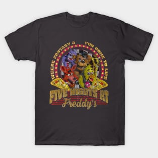 Five Nights At Freddy's Pizza T-Shirt